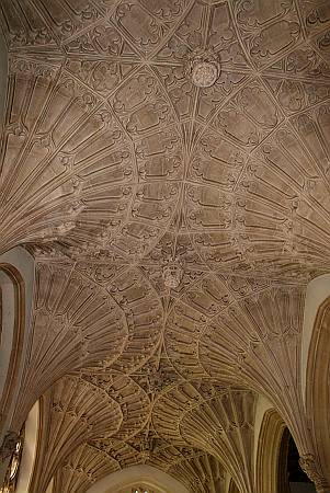 Cullompton - Detail of the Fan Vaulting